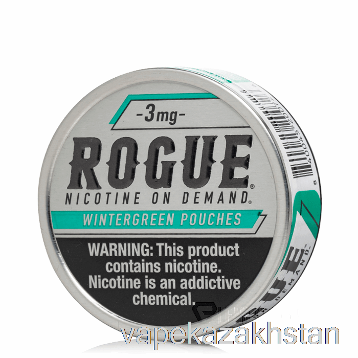 Vape Disposable ROGUE Nicotine Pouches - WINTERGREEN 3mg